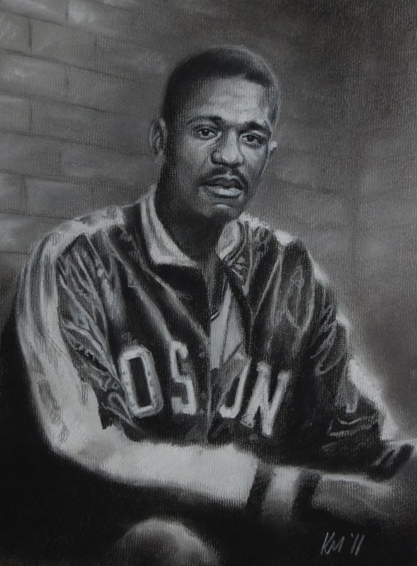 Russell, charcoal on paper, 2011