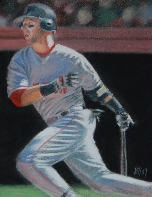 MVP, color pastel on paper, 2009