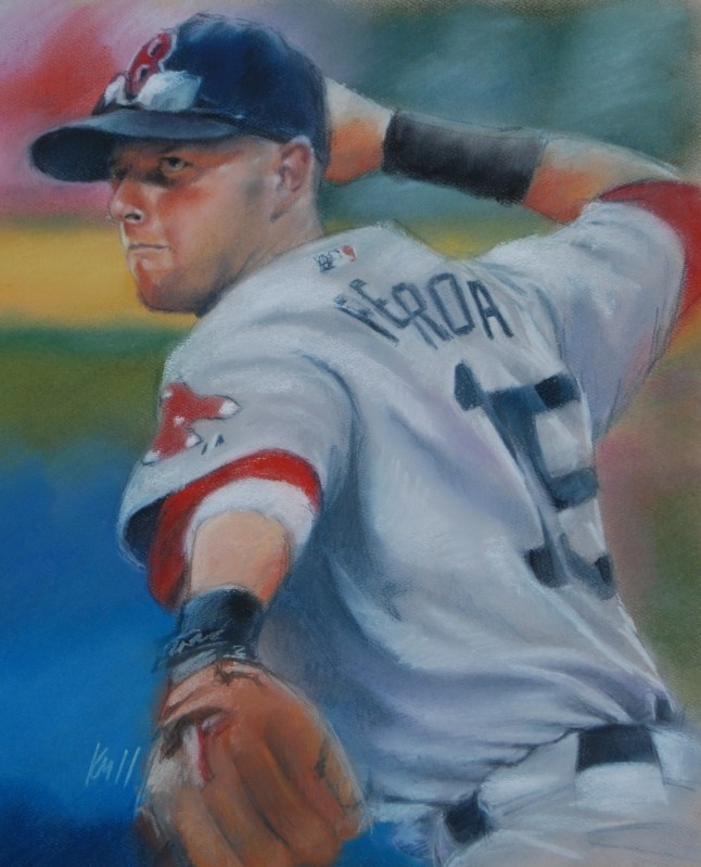 Tanner Boyle All Growns Up, color pastel on paper, 2011